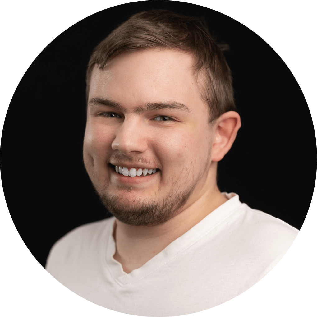 Porträtt Max Wiggedal